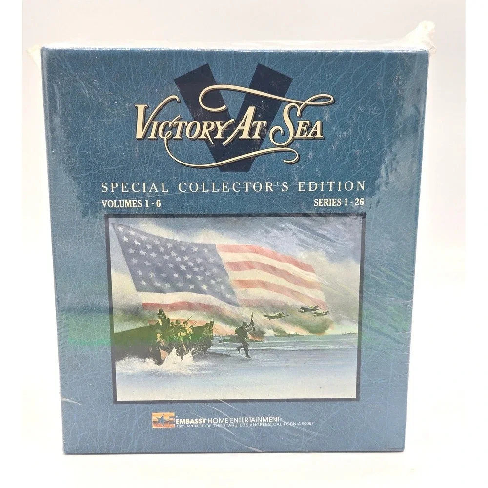 Victory at Sea:‎ Special Collector's Edition 6-Tape VHS Box Set